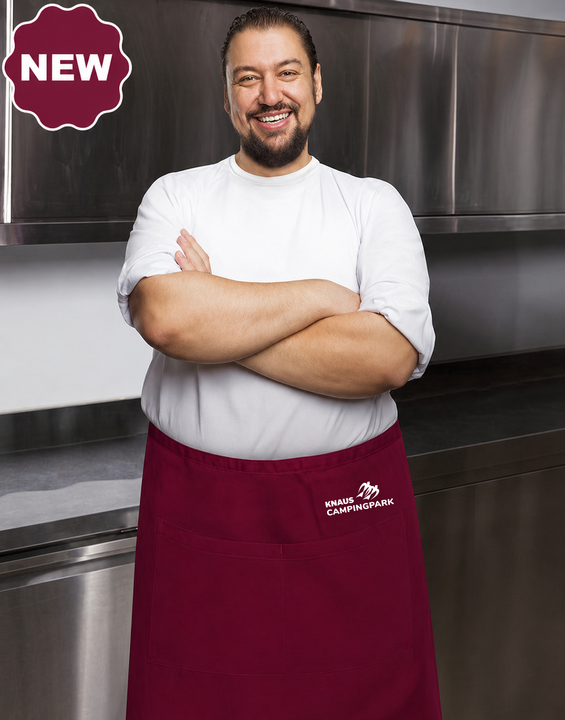 Knaus - XXL Bistroschürze mit Tasche