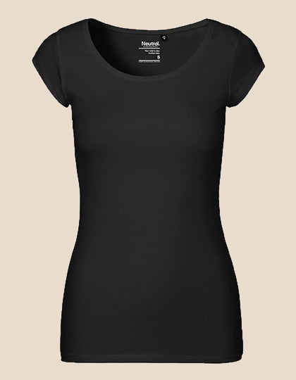 Ladies' Roundneck T-Shirt (Neutral NE81010) - Black