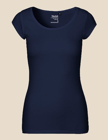 Ladies' Roundneck T-Shirt (Neutral NE81010) - Navy