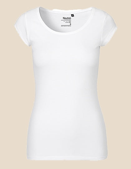 Ladies' Roundneck T-Shirt (Neutral NE81010) - White